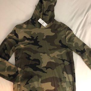 Brand New Pacsun unisex army print sweater